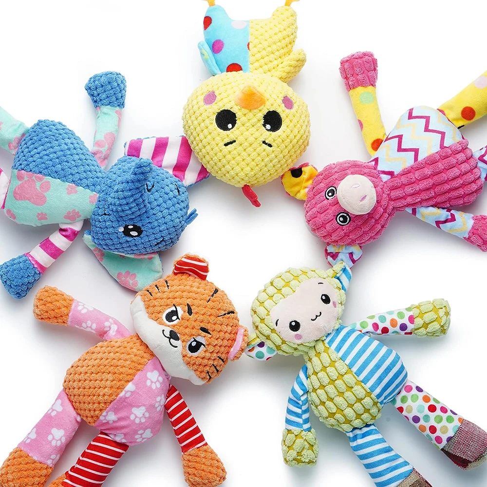 Gamme de peluche à mâcher pour chien