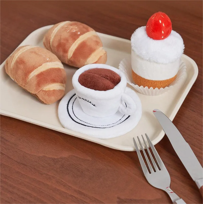 Peluche pour chien et chat : Edition petit déjeuner