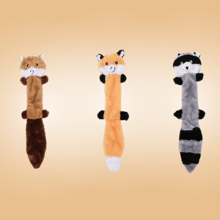 Gamme de doudou long pour chien