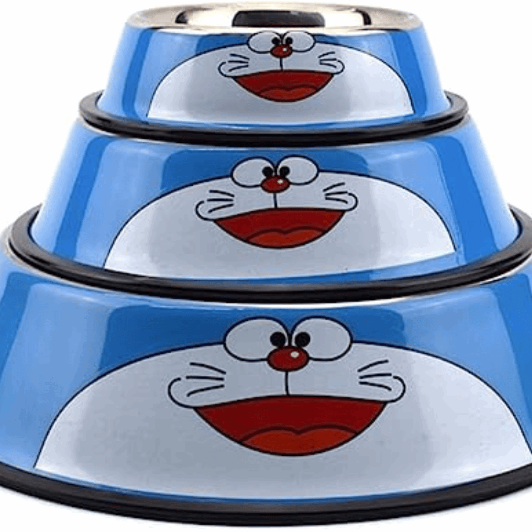 3 tailles pour notre gamelle doraemon
