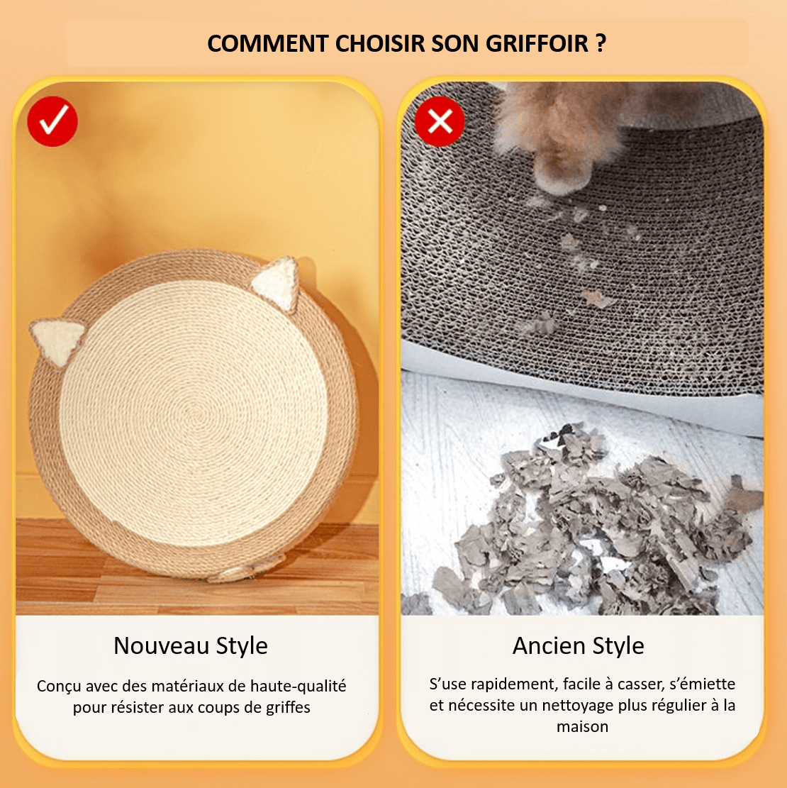 Comment choisir son griffoir pour chat en forme d'animaux ?