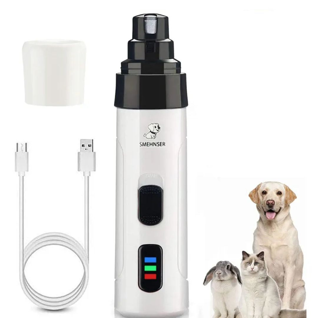 Lime à ongles électrique pour chien et chat - outil de toilettage