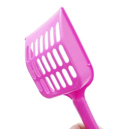 Pelle à litière simple rose pour chat