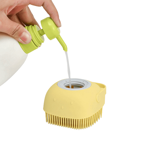 Brosse de bain pour animaux