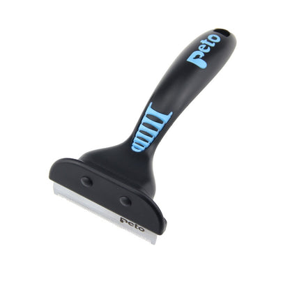 Brosse d'épilation bleue pour animaux