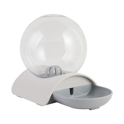 Fontaine bulle à eau grise pour chat