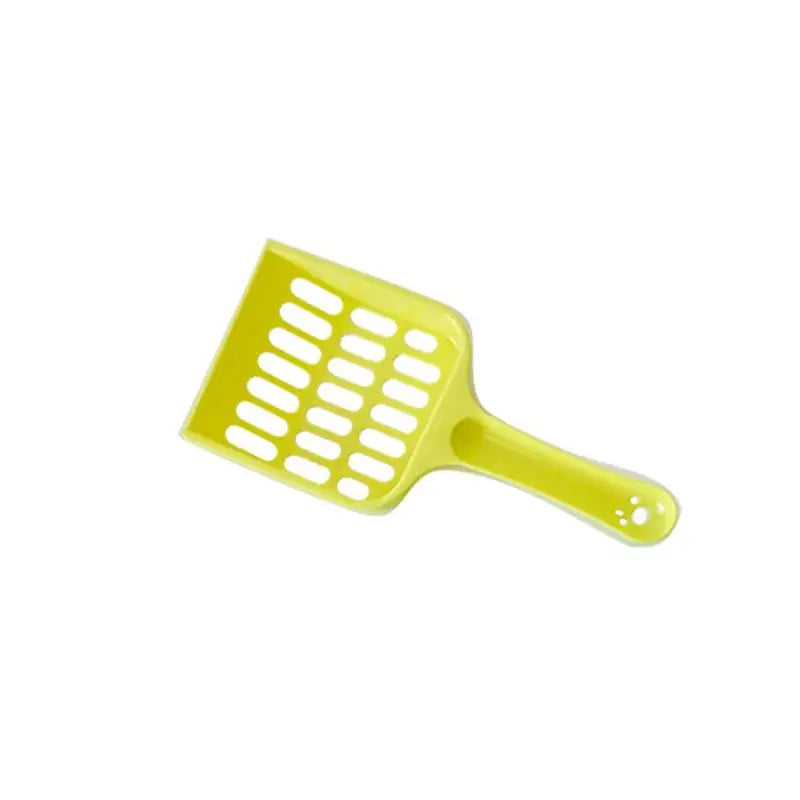 Pelle à litière simple jaune pour chat