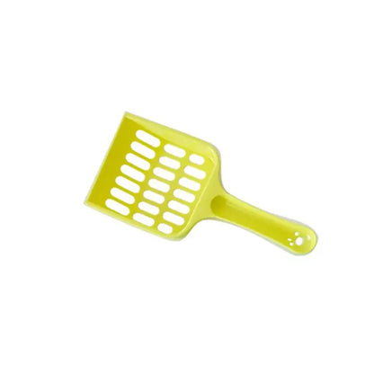 Pelle à litière simple jaune pour chat