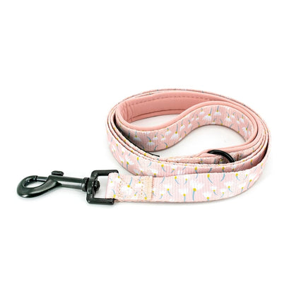 Laisse rose pour petit chien