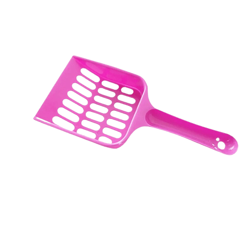 Pelle à litière simple rose pour chat