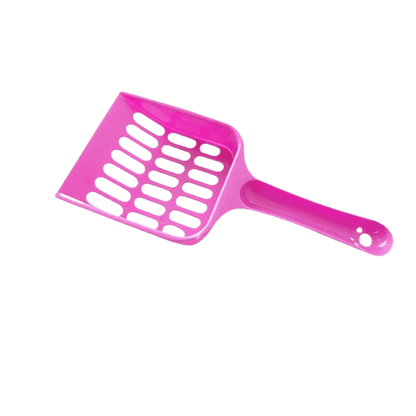 Pelle à litière simple rose pour chat