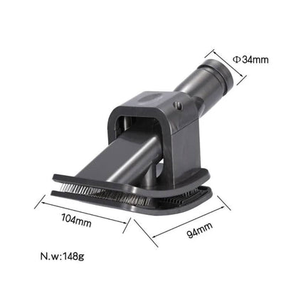 Dimensions de l'embout brosse pour aspirateur pour les poils d'animaux