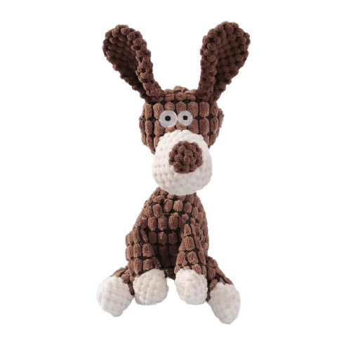 Peluche pour chien en forme de chien