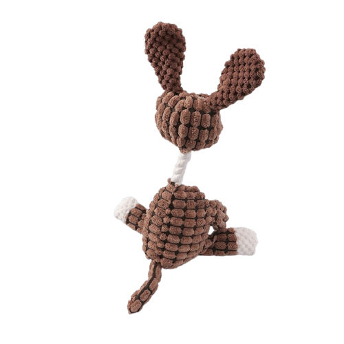 Peluche de dos pour chien en forme de chien