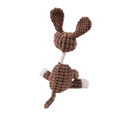 Peluche de dos pour chien en forme de chien