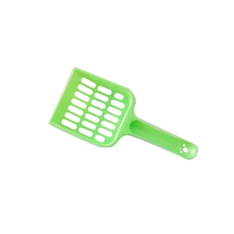 Pelle à litière simple vert pour chat