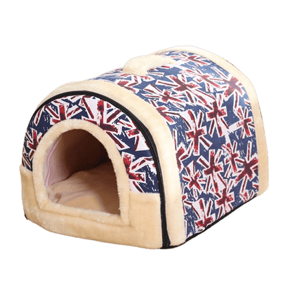 Niche d'intérieur pliable Angleterre pour chat et chien