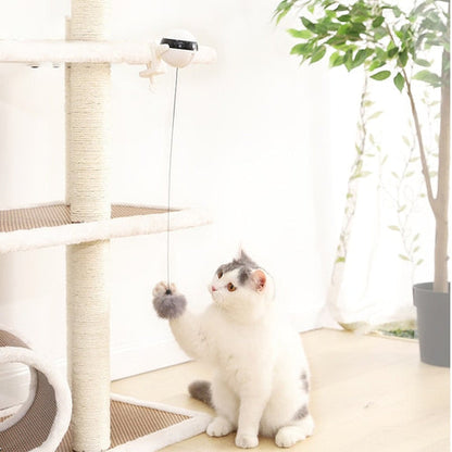 B-Tech™ : Jeu interactif de balle suspendue pour chat