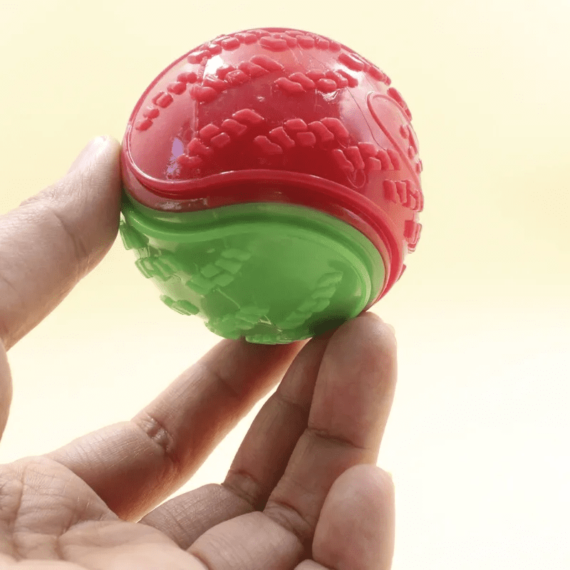 Balle à mâcher interactive pour chien