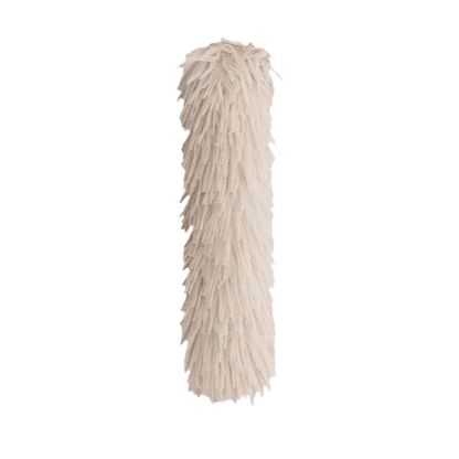 Peluche couinante beige pour chat