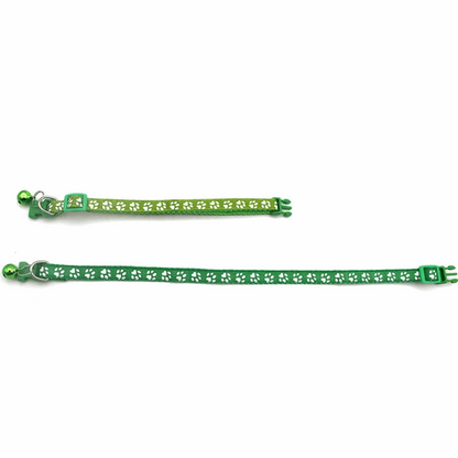 Différentes tailles de collier pour chat avec clochette