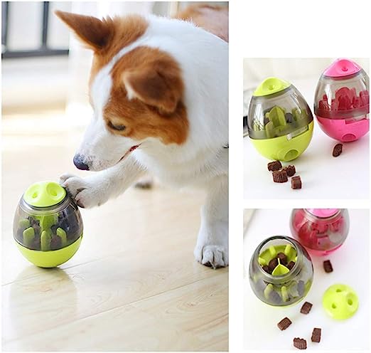 Toupie interactive distributrice de croquettes pour animaux