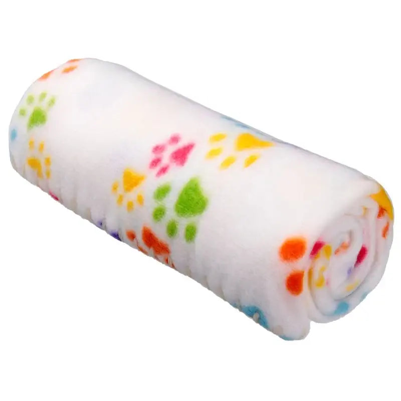 Plaid blanc pour animaux