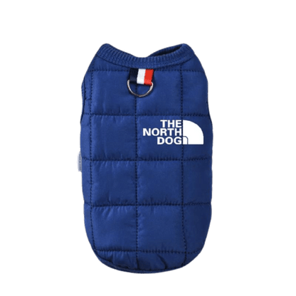 Doudoune bleu pour chien