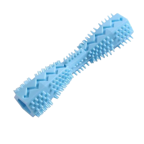 bâton à mâcher bleu pour chien