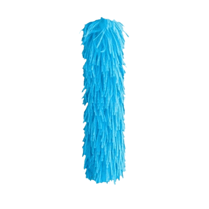 Peluche couinante bleue pour chat