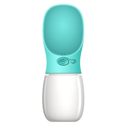 Gourde bleue d'eau pour animaux