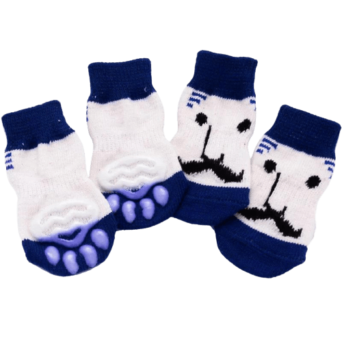 Chaussettes pour chien Bleu Navy