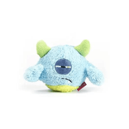 Peluche pour chien - Monstre interactif bleu clair
