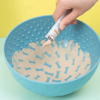 Bol à lécher pour chien