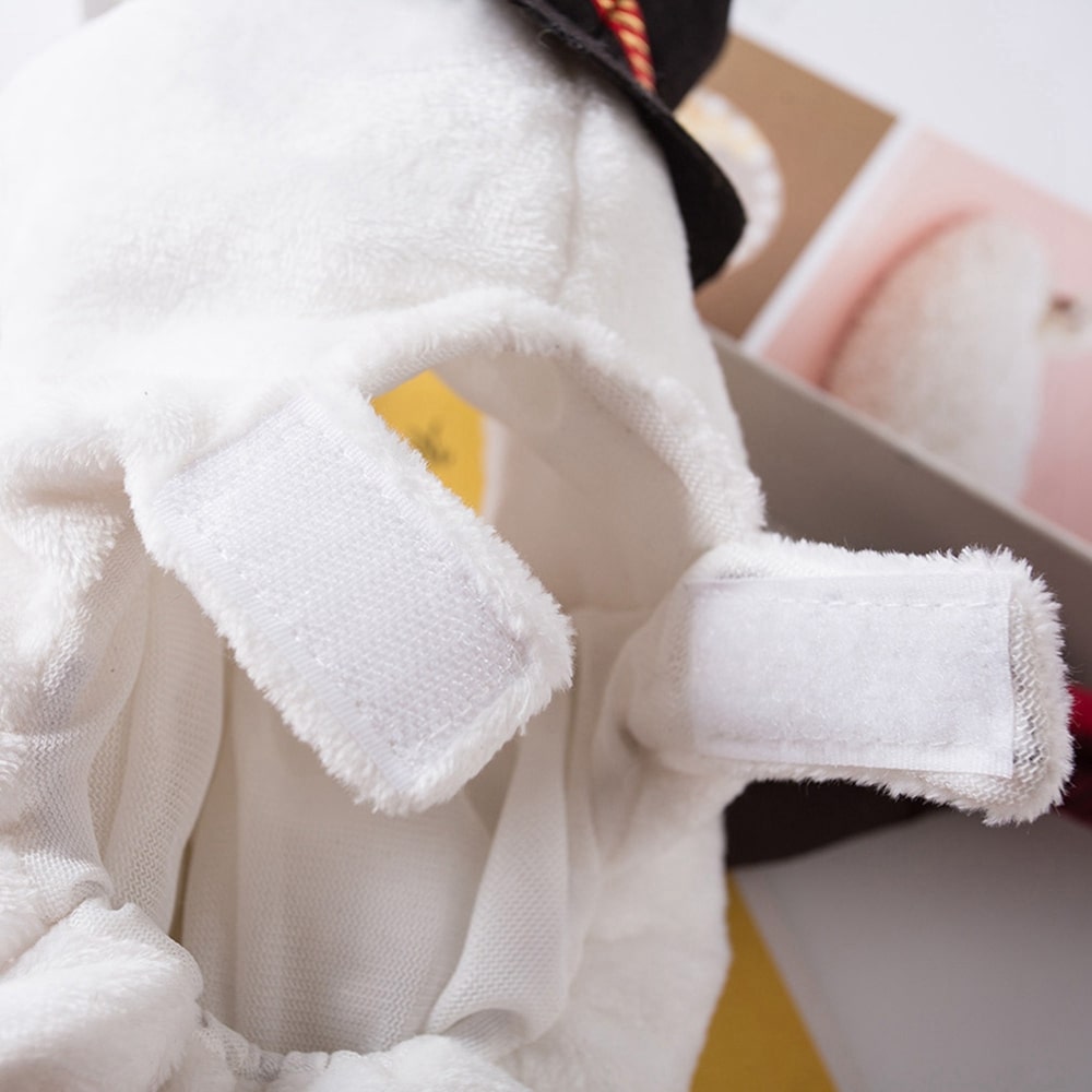 Détails de notre déguisement pour chat et chien - Bonhomme de neige