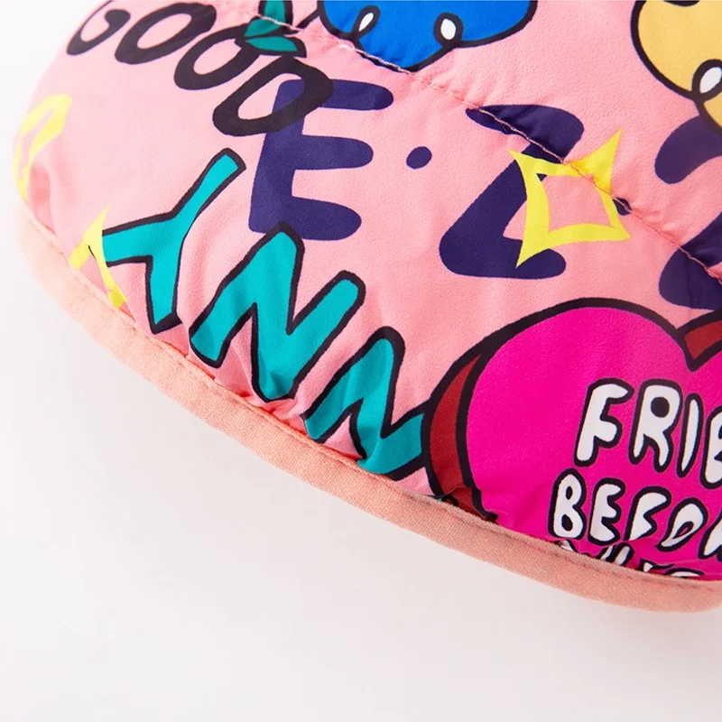 Matière de notre doudoune imprimée pour chien