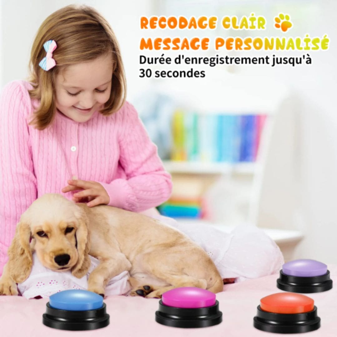 Fonctionnement de notre buzzer pour chien