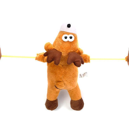 Peluche en forme de cerf avec des bras extensibles