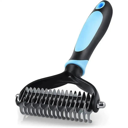 Brosse avec dents pour chien et chat