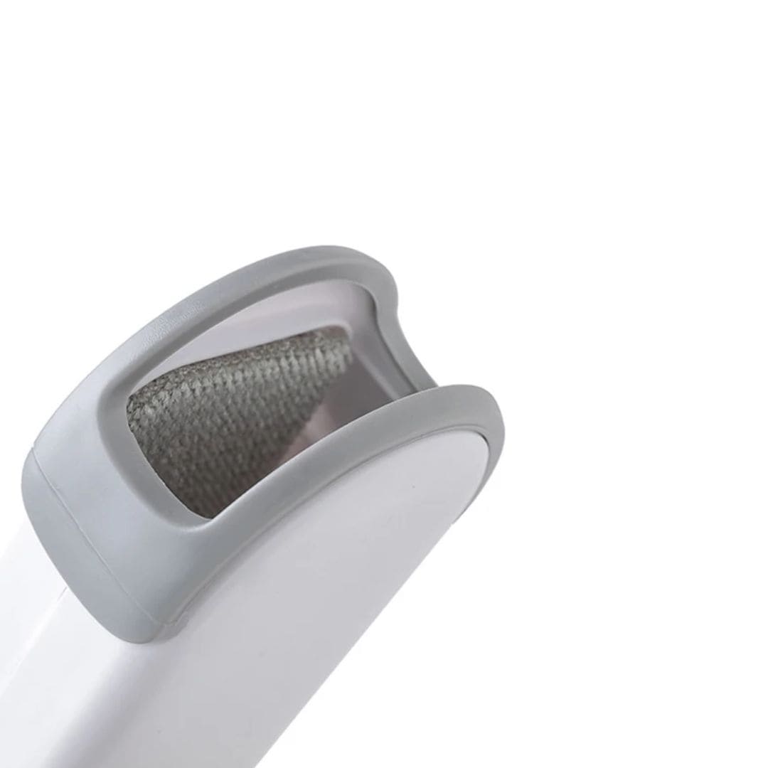 Brosse de velours anti-poils avec récupérateur