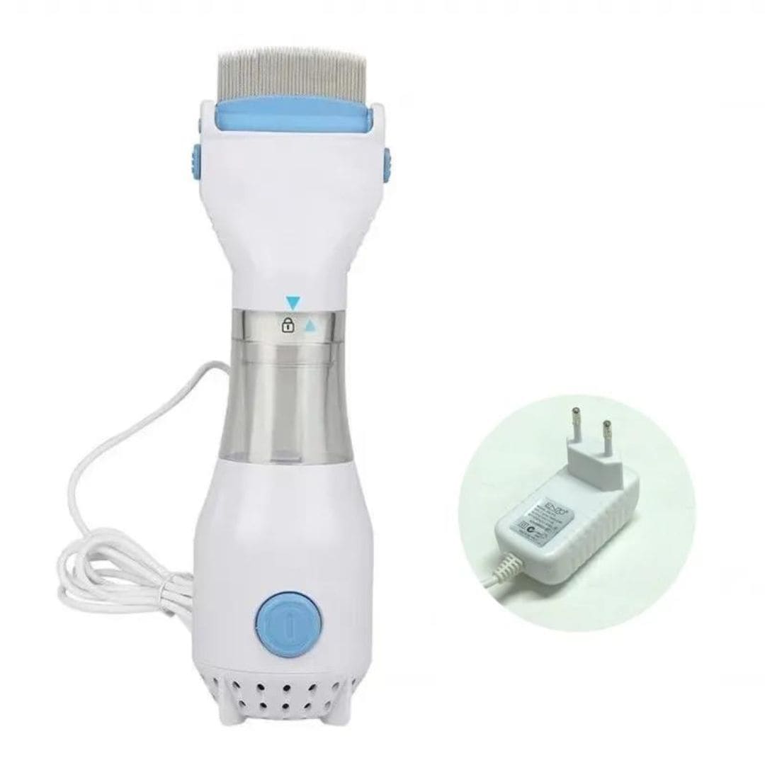 Branchement de notre brosse électrique anti-puces pour animaux