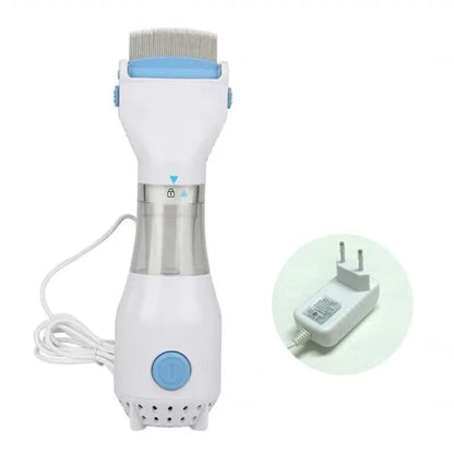 Branchement de notre brosse électrique anti-puces pour animaux