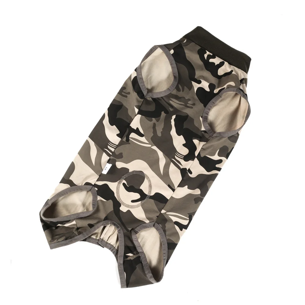 Devant de notre vêtement anti-léchage pour chien