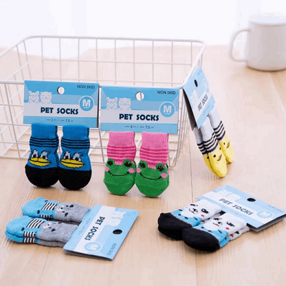 Collection de chaussettes pour chien
