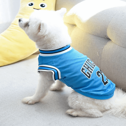 Maillot de basketball pour chien