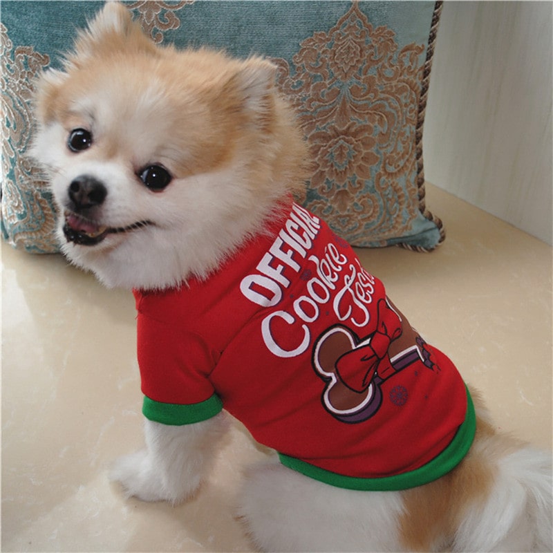 T-shirt de Noël pour chien