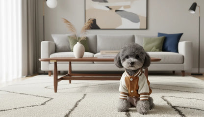 chien avec notre veste Bradley