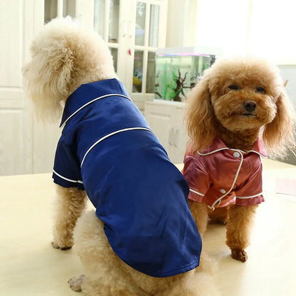 Pyjama en soie pour chien