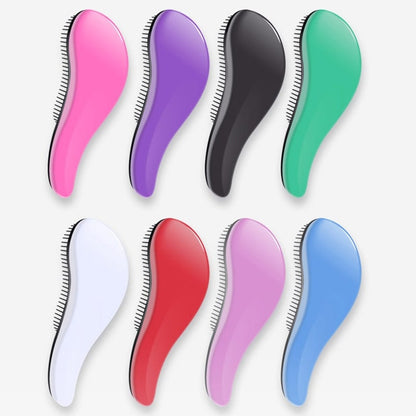 Différents coloris de notre brosse design pour animaux