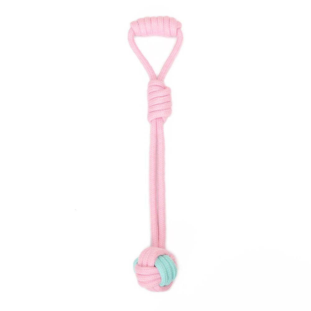 1ère corde rose à mâcher de notre lot